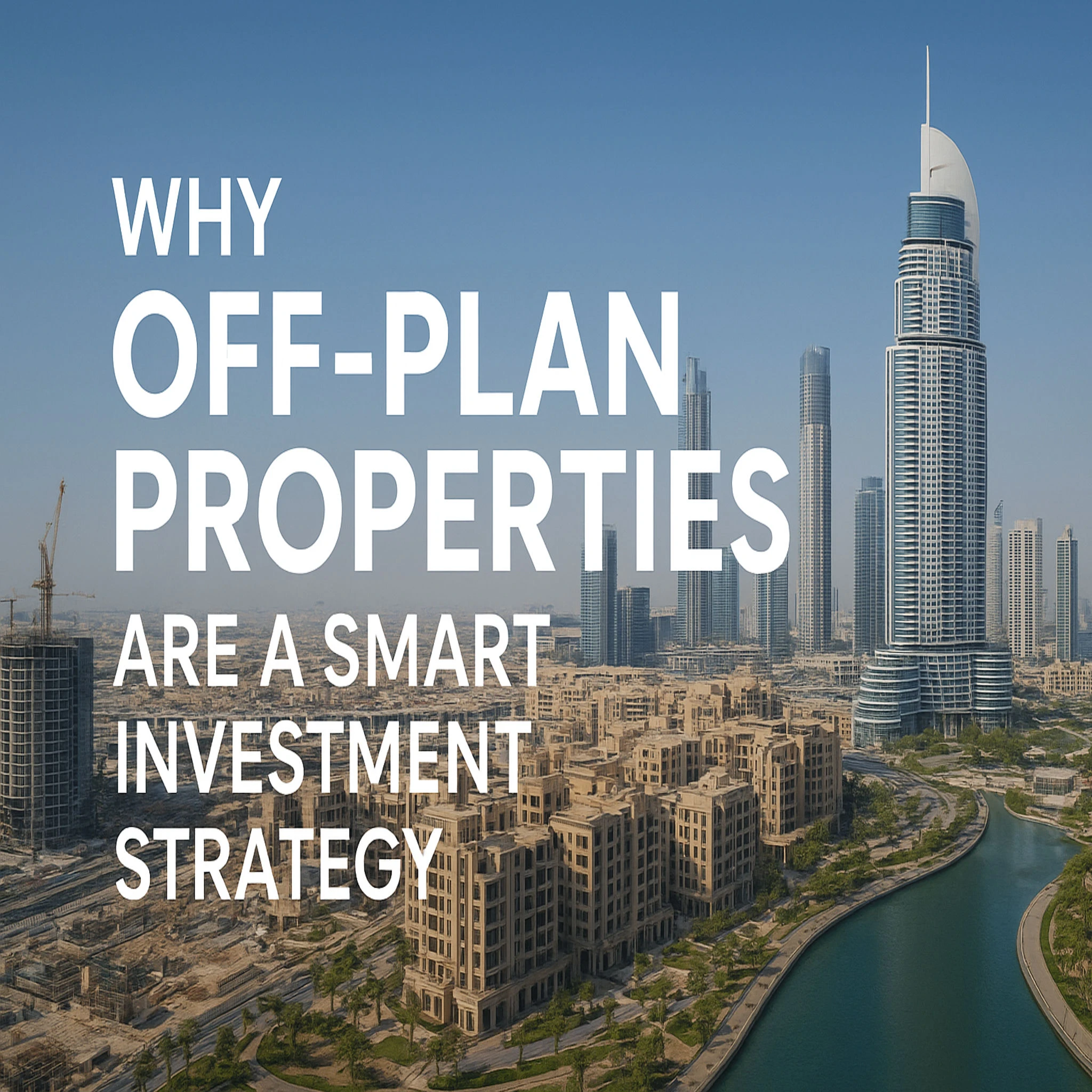 Why Off-Plan Properties Are a Smart Investment Strategy in Dubai
