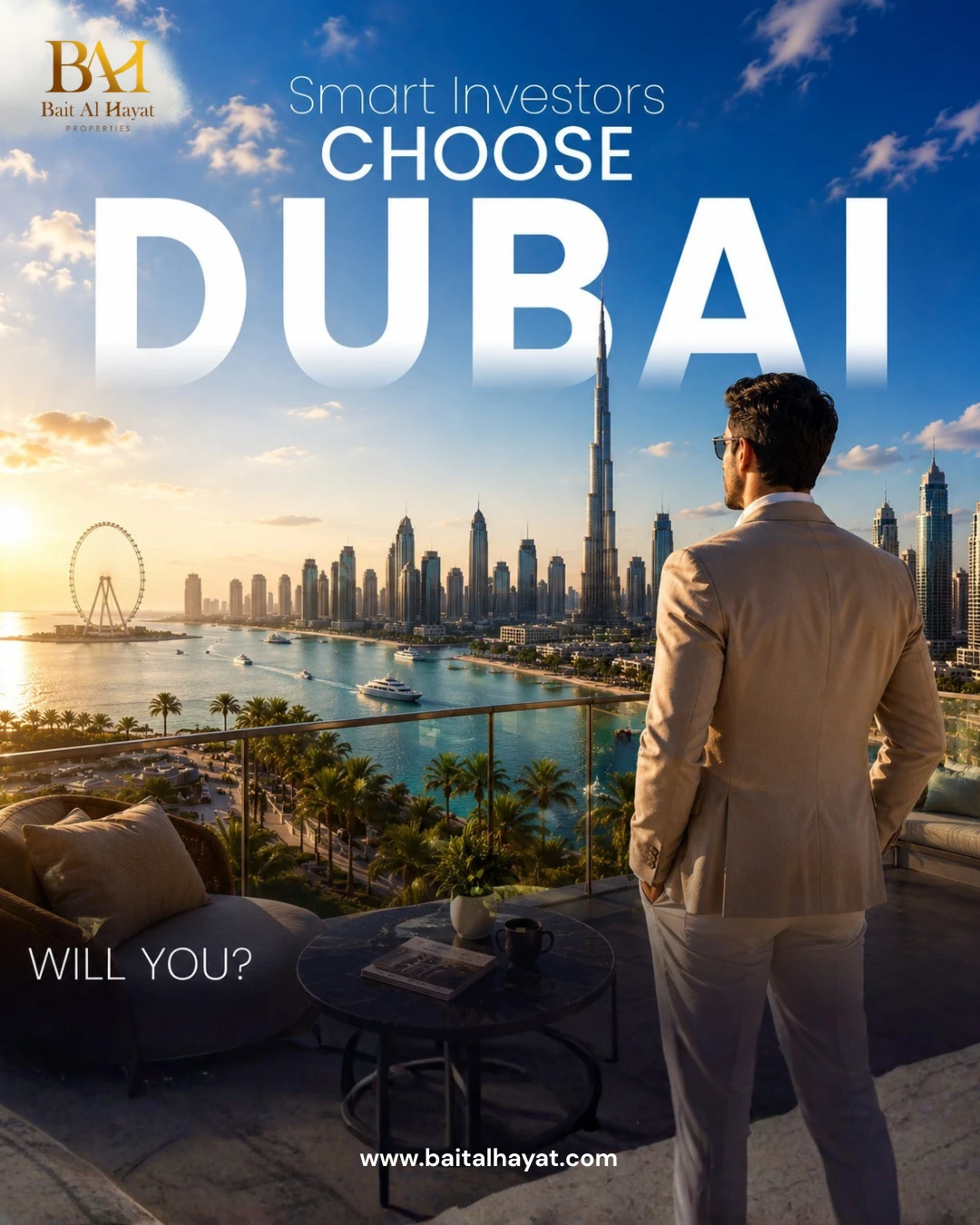 Smart Investors Choose Dubai. Will You?