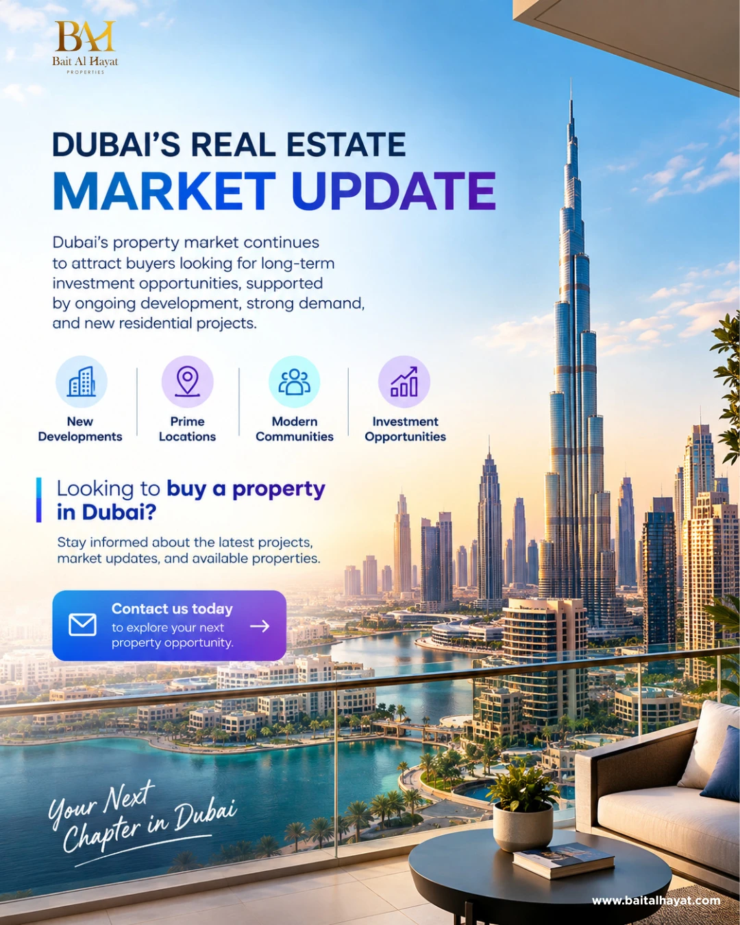 PROPERTY MARKET UPDATE DUBAI