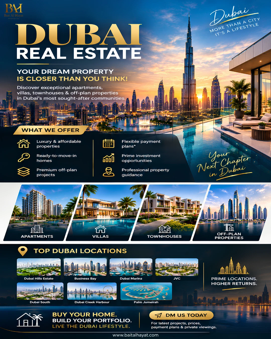 INVEST IN DUBAI — INVEST IN YOUR FUTURE